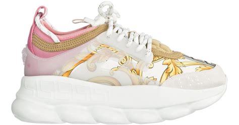 versace bianche e rosa|Sneakers Rosa E Bianche Versace – Lambitelli.